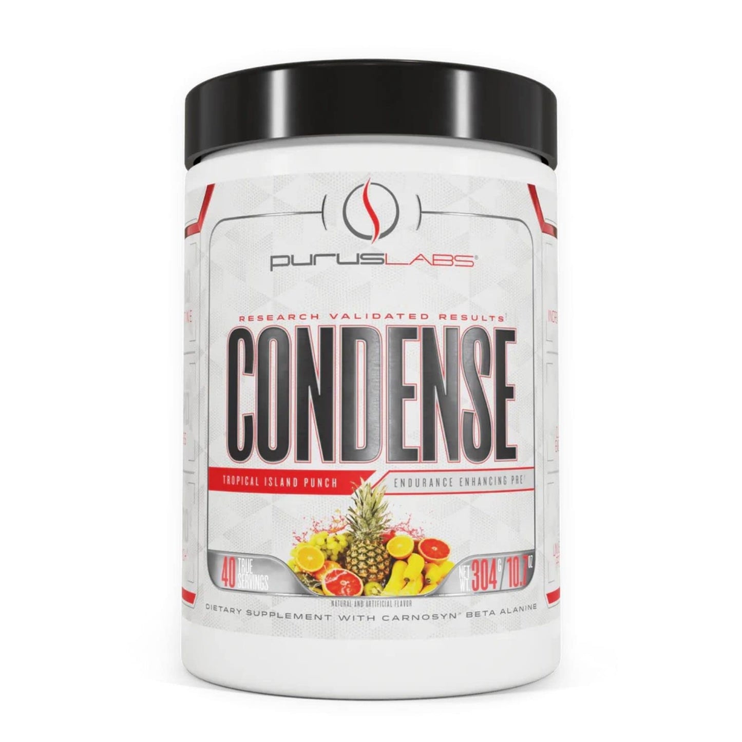 Purus Labs CONDENSE PreWorkout Powder, 40 Servings (Tropical Island Punch) Purus LabsUS supplements