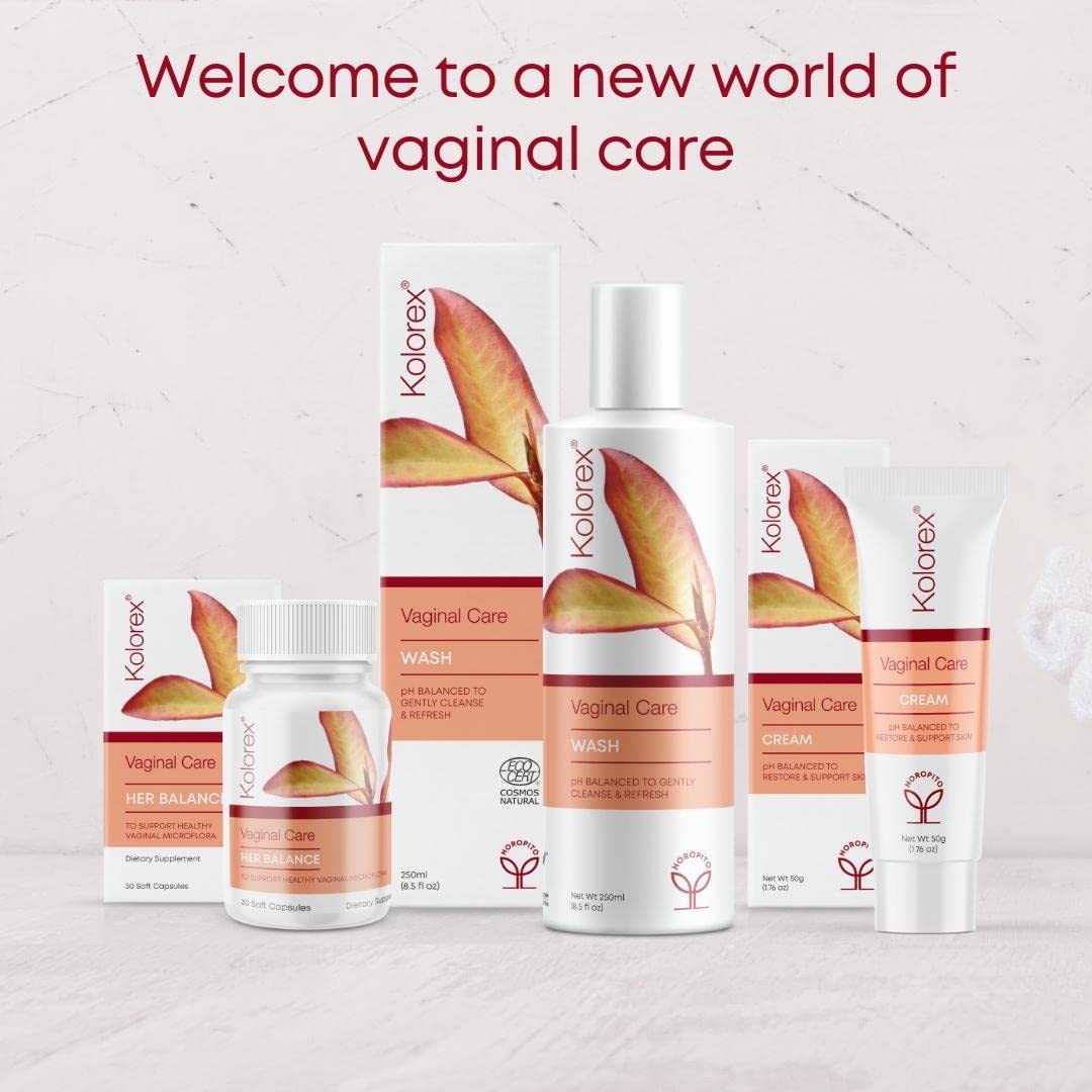 Kolorex® Vaginal CareCream, Natural Herbs soothes Intimate Areas, Replenish Sensitive Skin. KolorexAu supplements