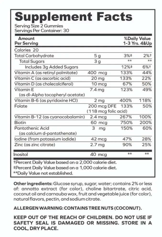 envitamin Kids Multivitamin Gummies envitaminAu supplements