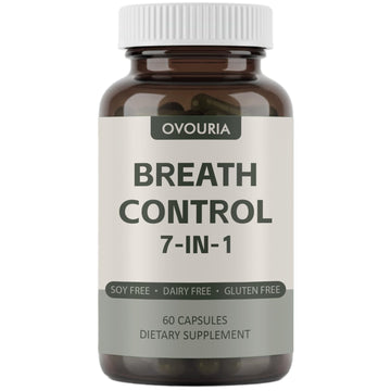 TANSPRESSO ovouria Breath & Gut Balance Capsules - 7-in-1 Formula with Probiotics, Zinc Gluconate & Magnesium Citrate for Fresh Breath, Chronic Halitosis Relief & Digestive Wellness, 60 Count(1pc) TANSPRESSOAu supplements