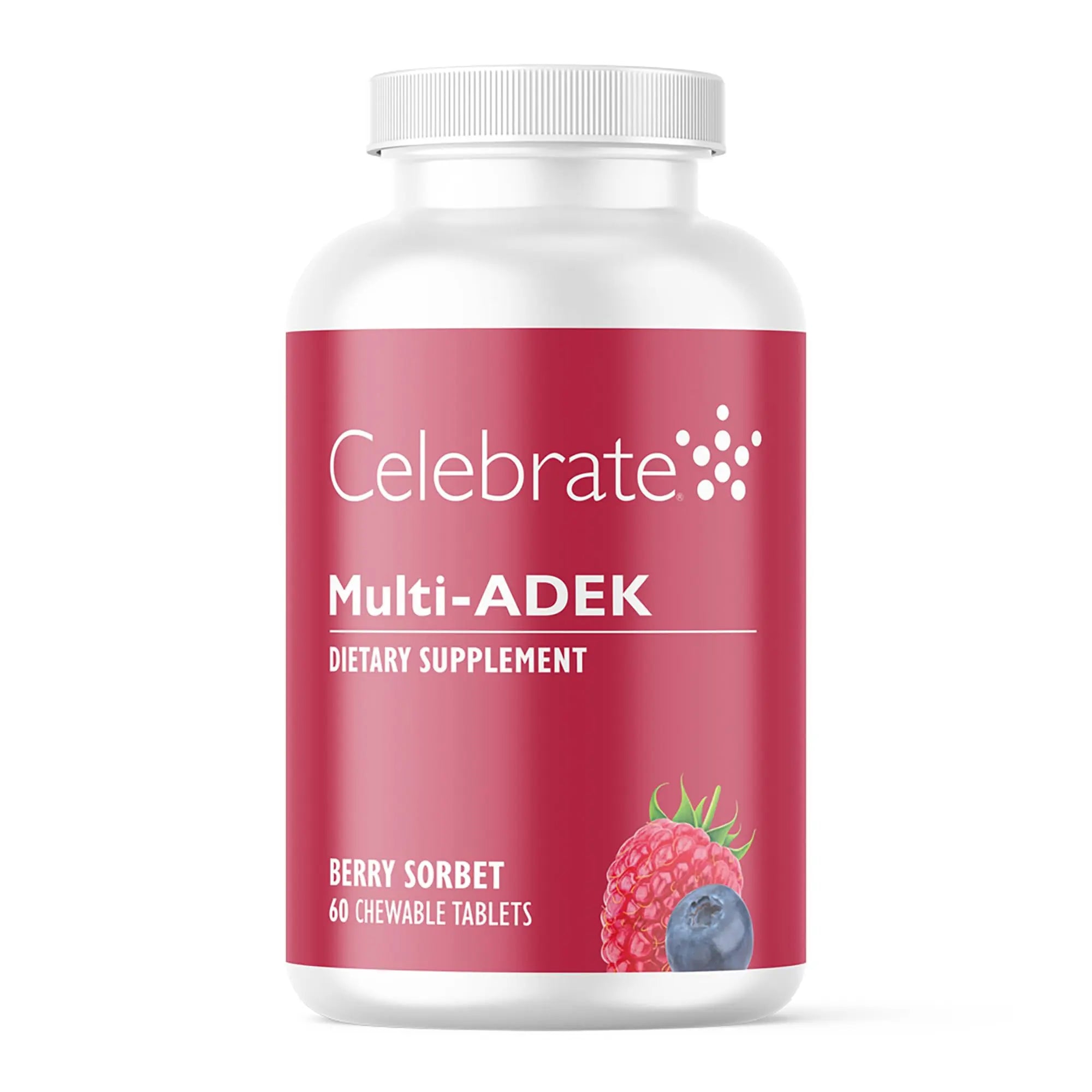 Celebrate Vitamins Multi ADEK Chewables, Iron Free - Daily Bariatric Multivitamin, High Level of Vitamins A, D, E, K & B12 Celebrate Bariatric SupplementsAu supplements