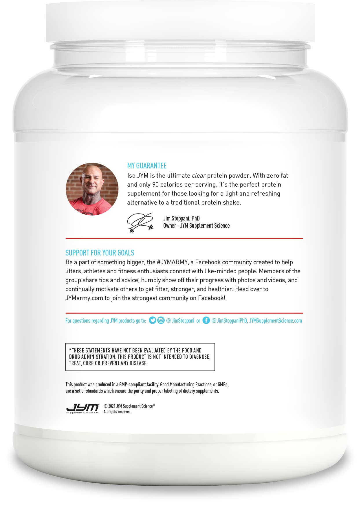 ISO JYM 20 Servings - Bombsicle JYM Supplement ScienceUS supplements