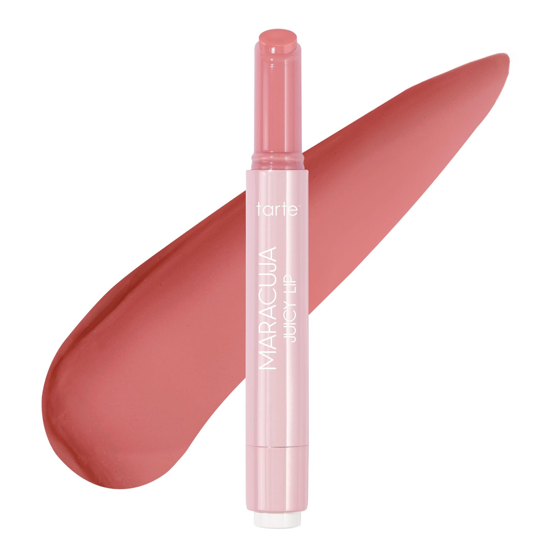tarte maracuja juicy lip balm gloss – Viral Nourishing Lip Butter Color with High-Shine Hydration, Skincare Infused with Vitamin E, Vegan & Cruelty-Free, full size, Rose tarteAu supplements
