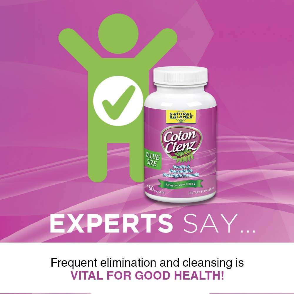 Natural Balance Colon Clenz | Herbal Colon Cleanse & Detox Supplement | Gentle & Dependable Natural BalanceAu supplements
