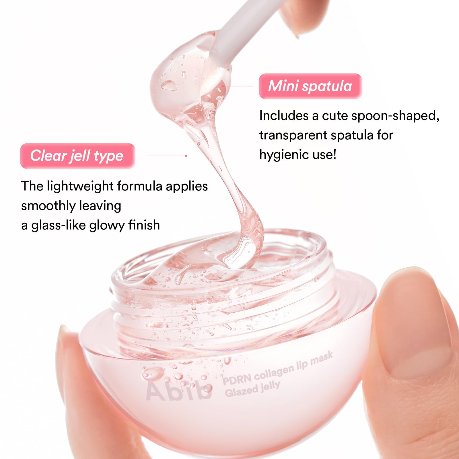 Abib PDRN Collagen Lip Mask Glazed Jelly 0.38 fl oz | Korean Lip Butter Balm Overnight Sleeping Mask Hydrating Care Moisturizer Treatment for Flakey, Dry Lips AbibAu supplements