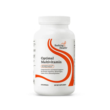 Seeking Health Optimal Multivitamin, Active B Vitamins and L-5-MTHF, Riboflavin, B6, Bioavailable Folate and B12, CoQ10 Seeking HealthAu supplements