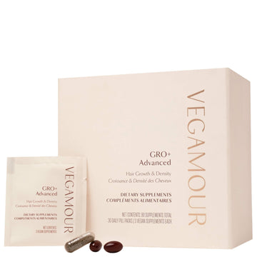 VEGAMOUR GRO+ Advanced Hair Growth Vitamin Supplements - Boosts Hair Growth & Density - 30 Pill Packs/Box VEGAMOURAu supplements