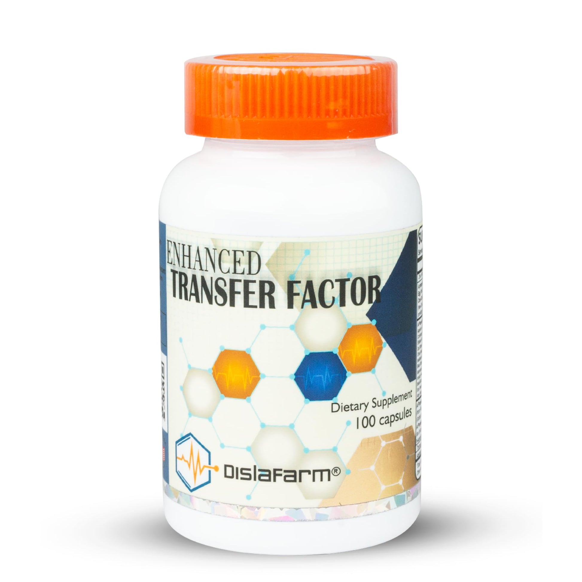 Transfer Factor Enhanced, 100 Natural Capsules, Immune Support - Transfer Factor Multi Immune from Cow Colostrum, Egg Yolk & Special Blend of Mushrooms DislafarmAu supplements