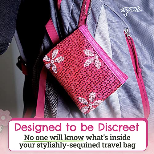 First Period Kit To-go! - Organic Biodegradable Tween Pads & Liner - Period Bags for Teen Girls Be Prepared. Period.Au supplements