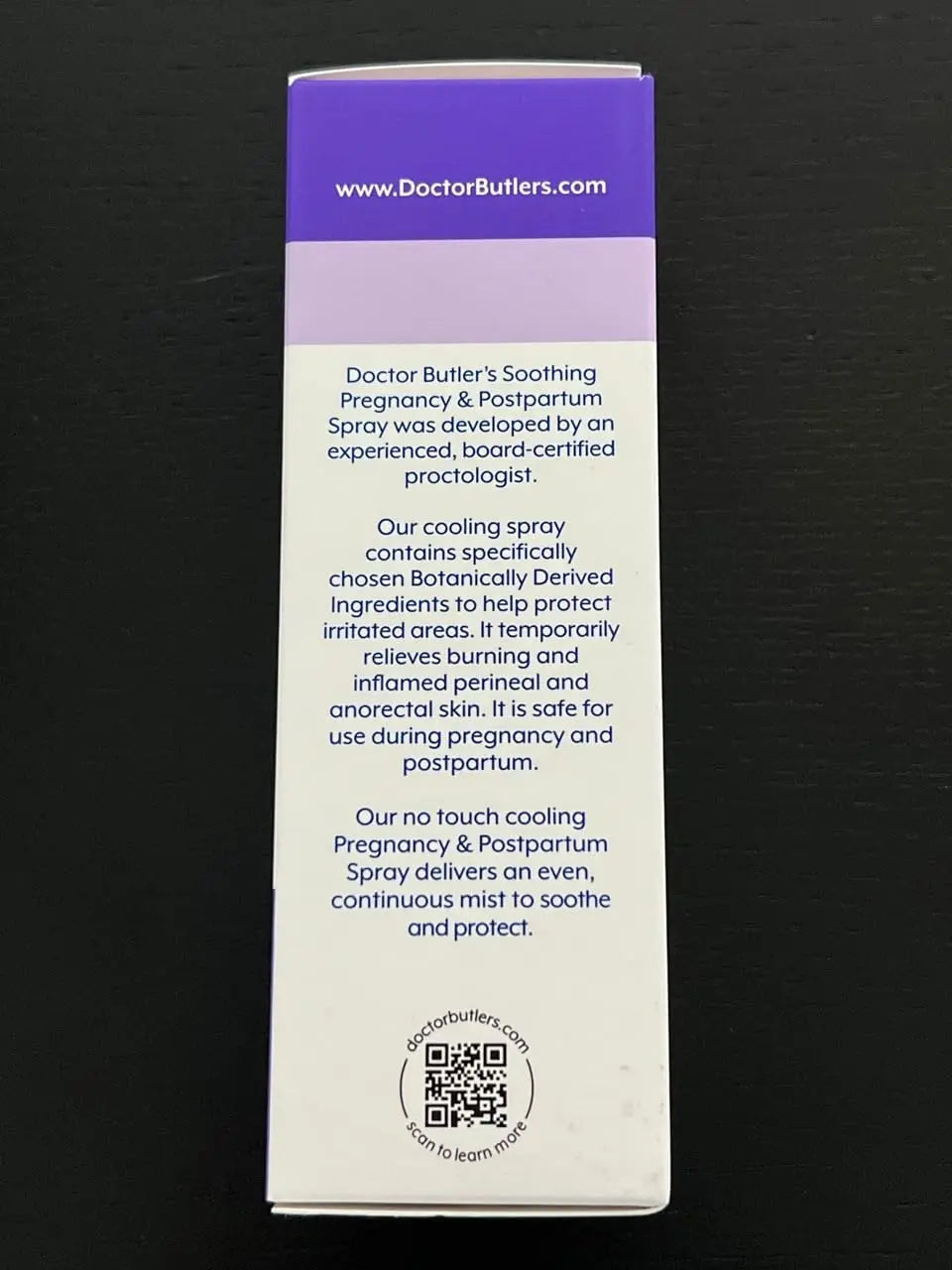 Doctor Butler's Pregnancy & Postpartum Spray - Perineal Spray and Hemorrhoid Treatment with Aloe and Chamomile, Pregnancy Support and Postpartum Essentials, Paraben Free (3oz) Doctor Butler'sAu supplements