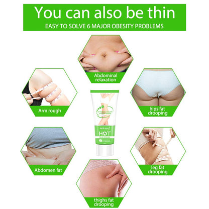 Hot Cream 2 Pack, Cellulite Slimming & Firming Cream, Body Fat Burning Massage Gel AIQIUSHAUS supplements