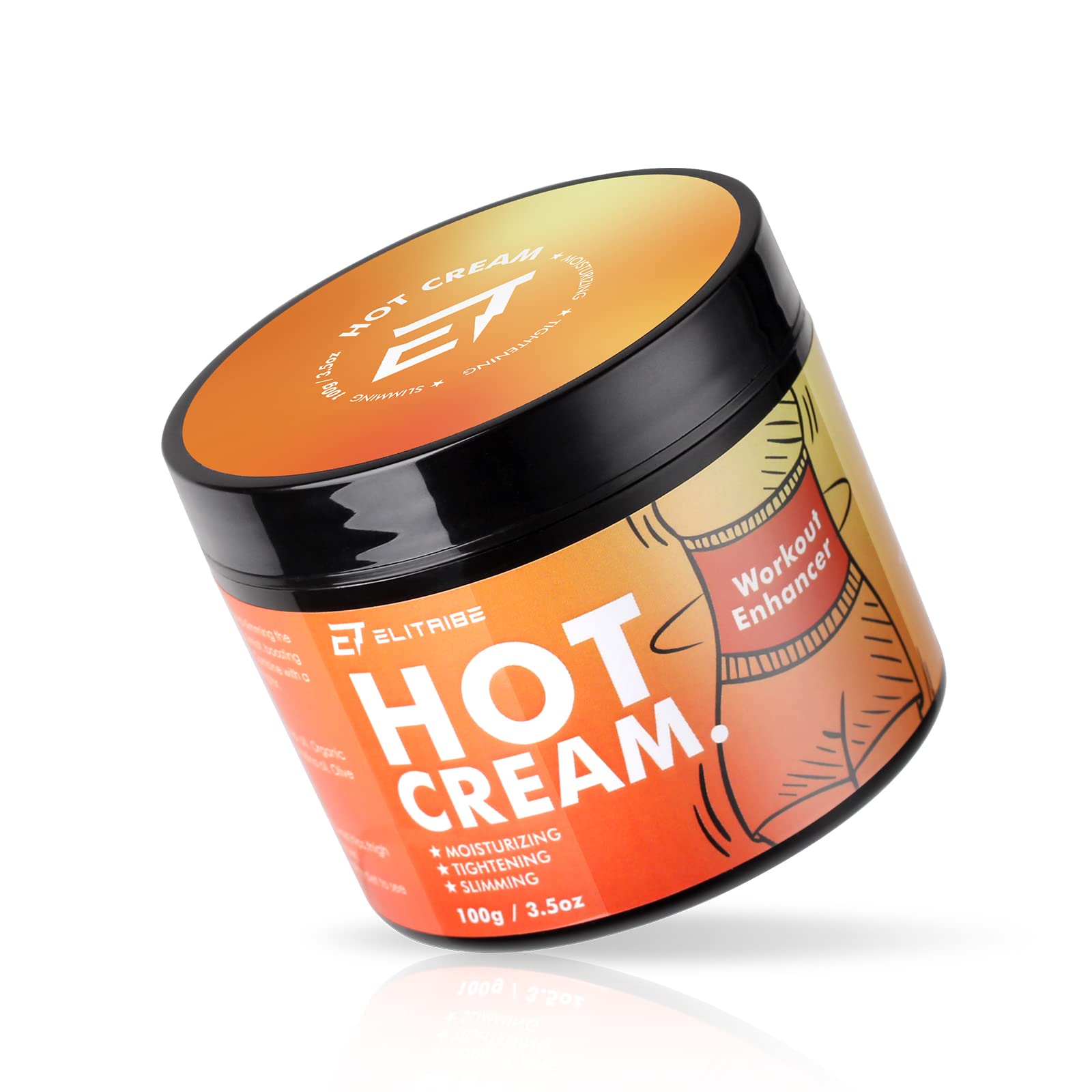 Elitribe Hot Cream Sweat Workout Enhancer Gel - Fat Burning, Cellulite & Firming Body ElitribeUS supplements