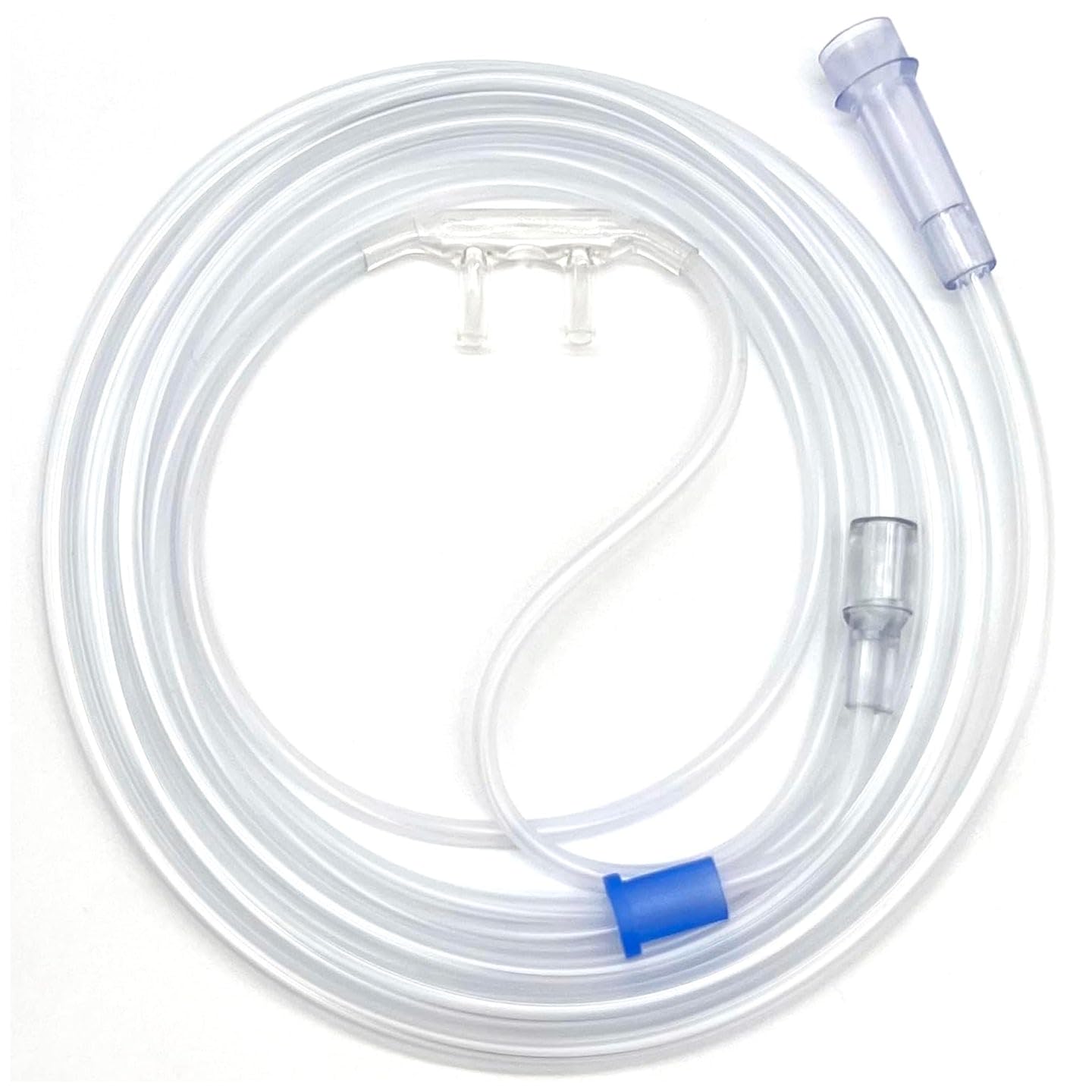 ResOne Soft Nasal Cannula 5-Pack - Oxygen Cannula, Curved Prongs, 4Ft Crush-Resistant Tubing ResOneAu supplements