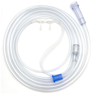 ResOne Soft Nasal Cannula 5-Pack - Oxygen Cannula, Curved Prongs, 4Ft Crush-Resistant Tubing ResOneAu supplements