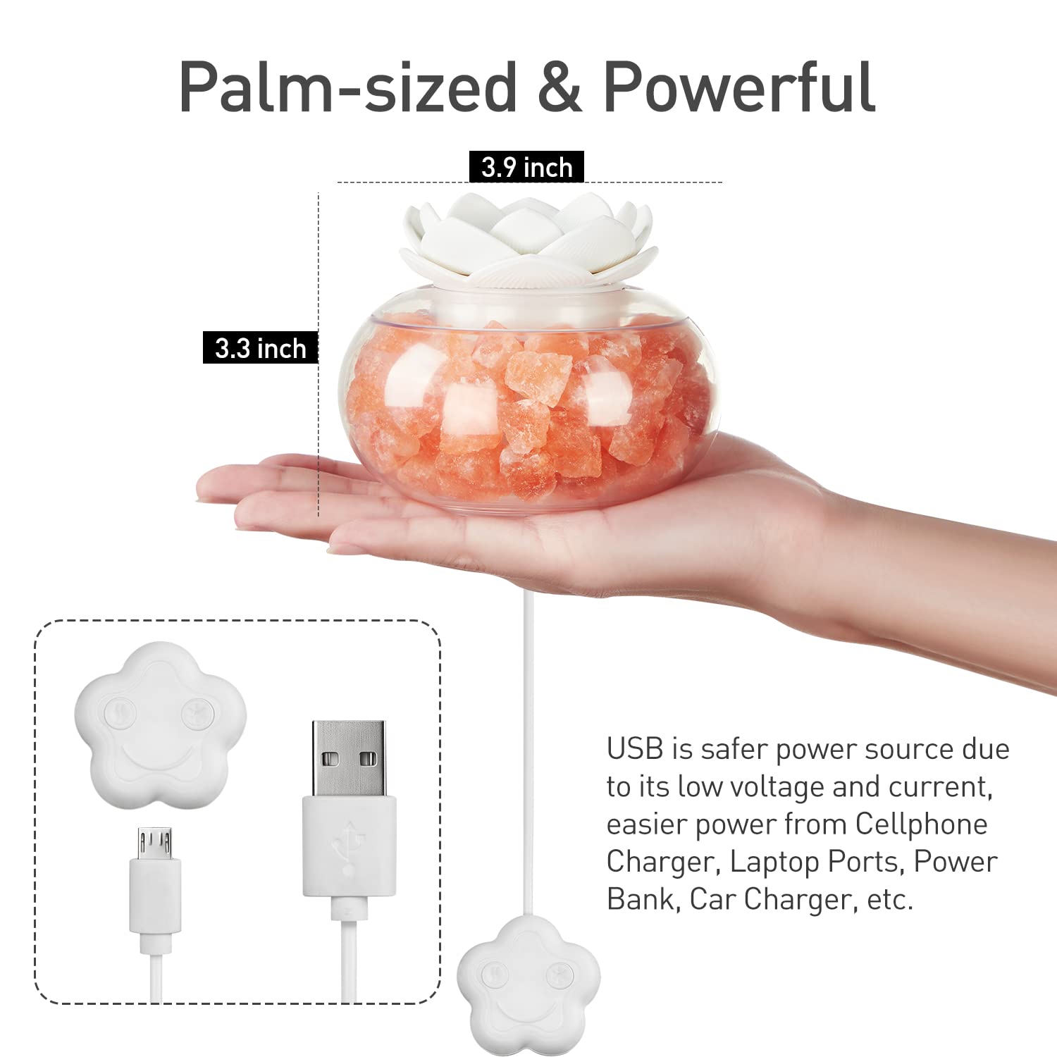 Essential Oil Diffusers Aromatherapy Diffuser: YeeQue Salt Lamp Diffuser for Home Bedroom Office YeeQueAu supplements