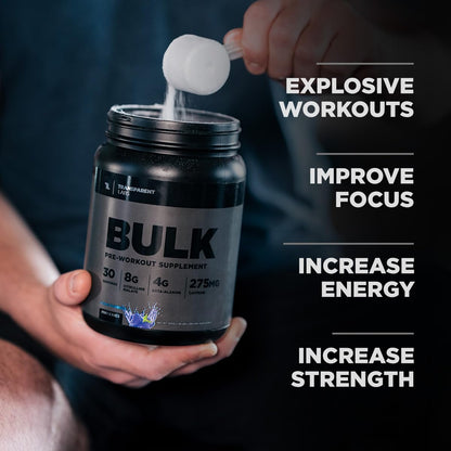 Transparent Labs Bulk Black - Sour Gummy - 30 Servings Transparent LabsUS supplements