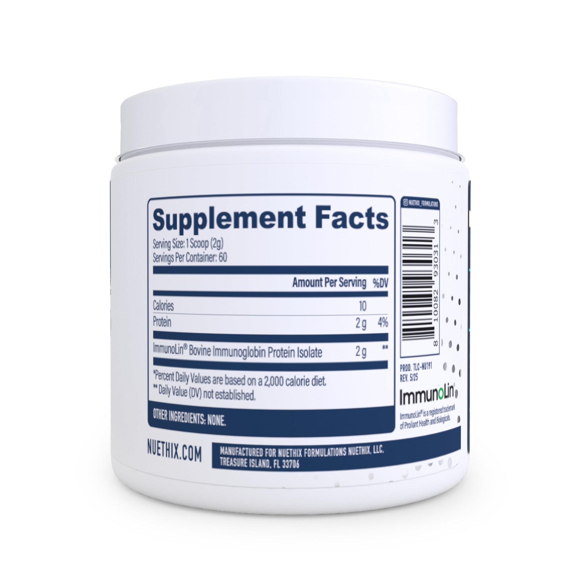 NuEthix Formulations Bloat Eaze Pro Support for Gut Barrier Function Dietary Supplement, 60 Servings NuEthix FormulationsAu supplements
