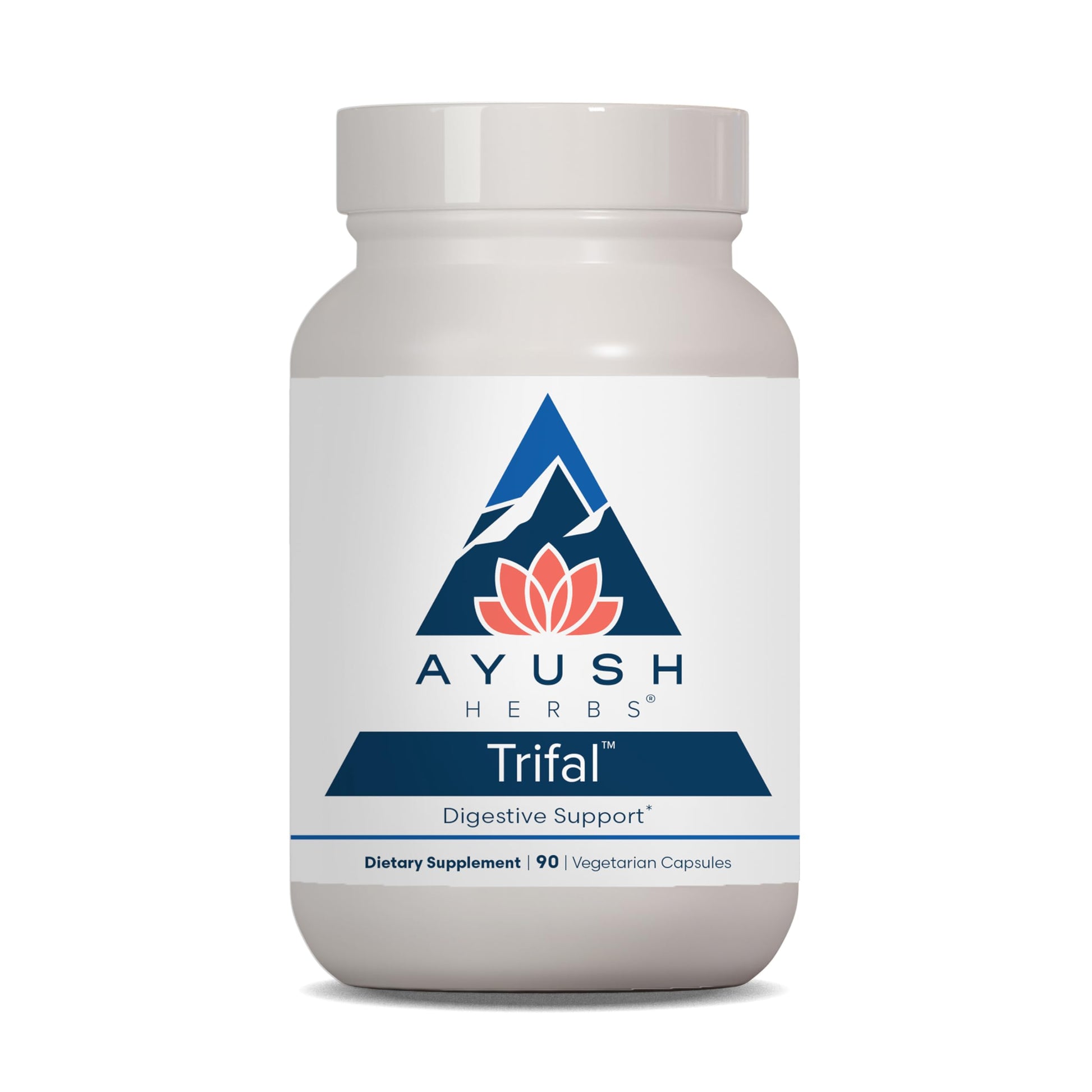 Ayush Herbs Trifal Digestive Support with Amla - Triphala Supplement for Women & Men, Promotes Balanced Digestion, Antioxidant Rich, Made with Organic Ingredients - 90 Vegetarian Capsules (1 Count) Ayush HerbsAu supplements