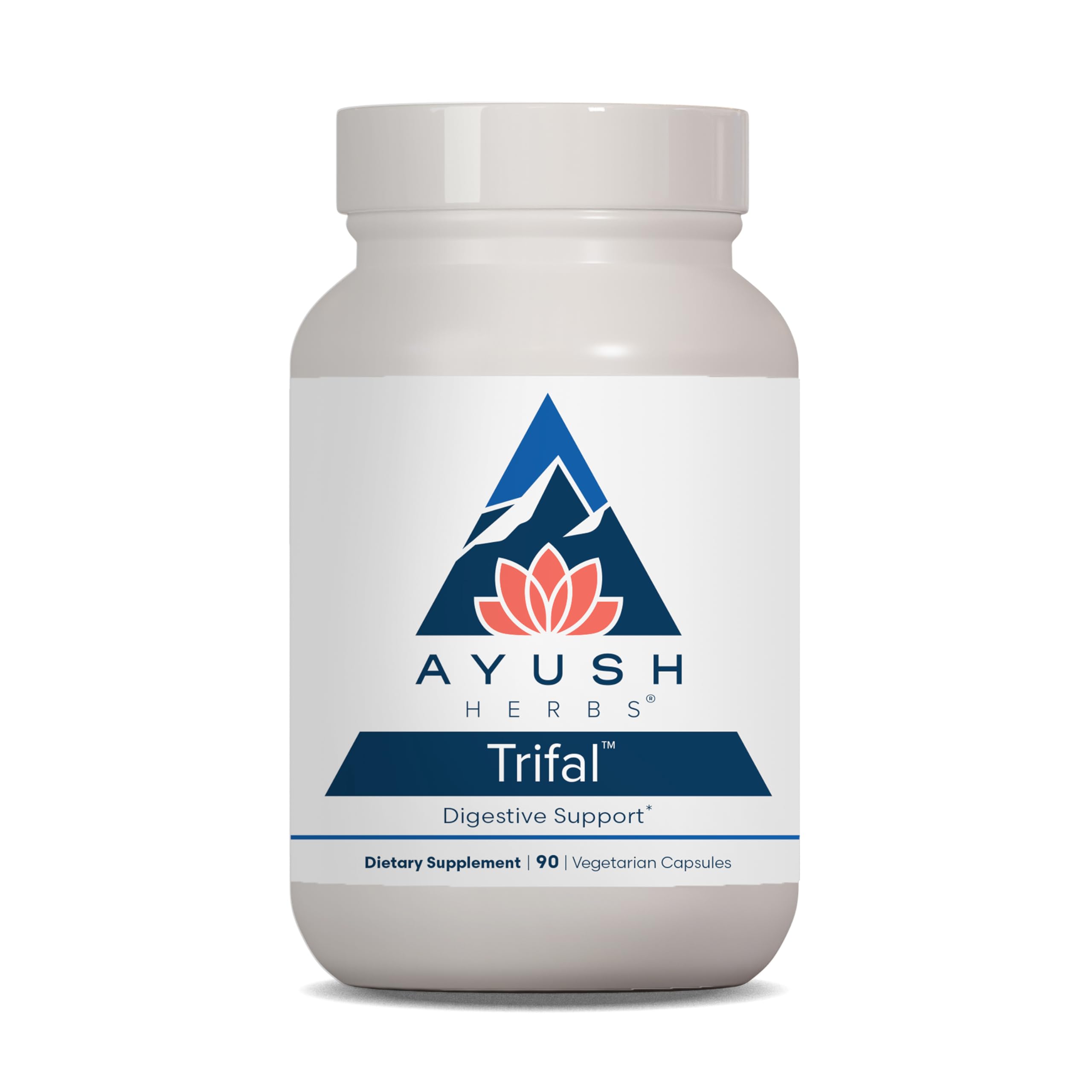 Ayush Herbs Trifal Digestive Support with Amla - Triphala Supplement for Women & Men, Promotes Balanced Digestion, Antioxidant Rich, Made with Organic Ingredients - 90 Vegetarian Capsules (1 Count) Ayush HerbsAu supplements