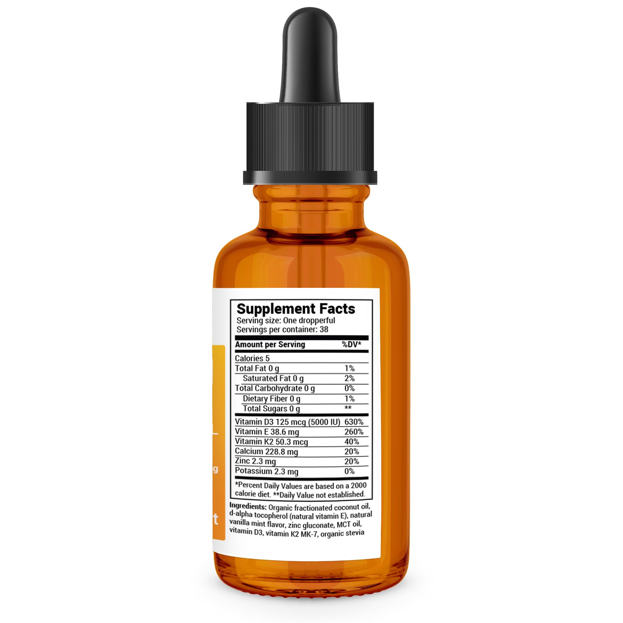 Dr. Berg Liquid Vitamin D3 & K2 Supplement - For Bone, Teeth, Mood & Immune Health Dr. Berg NutritionalsUS supplements