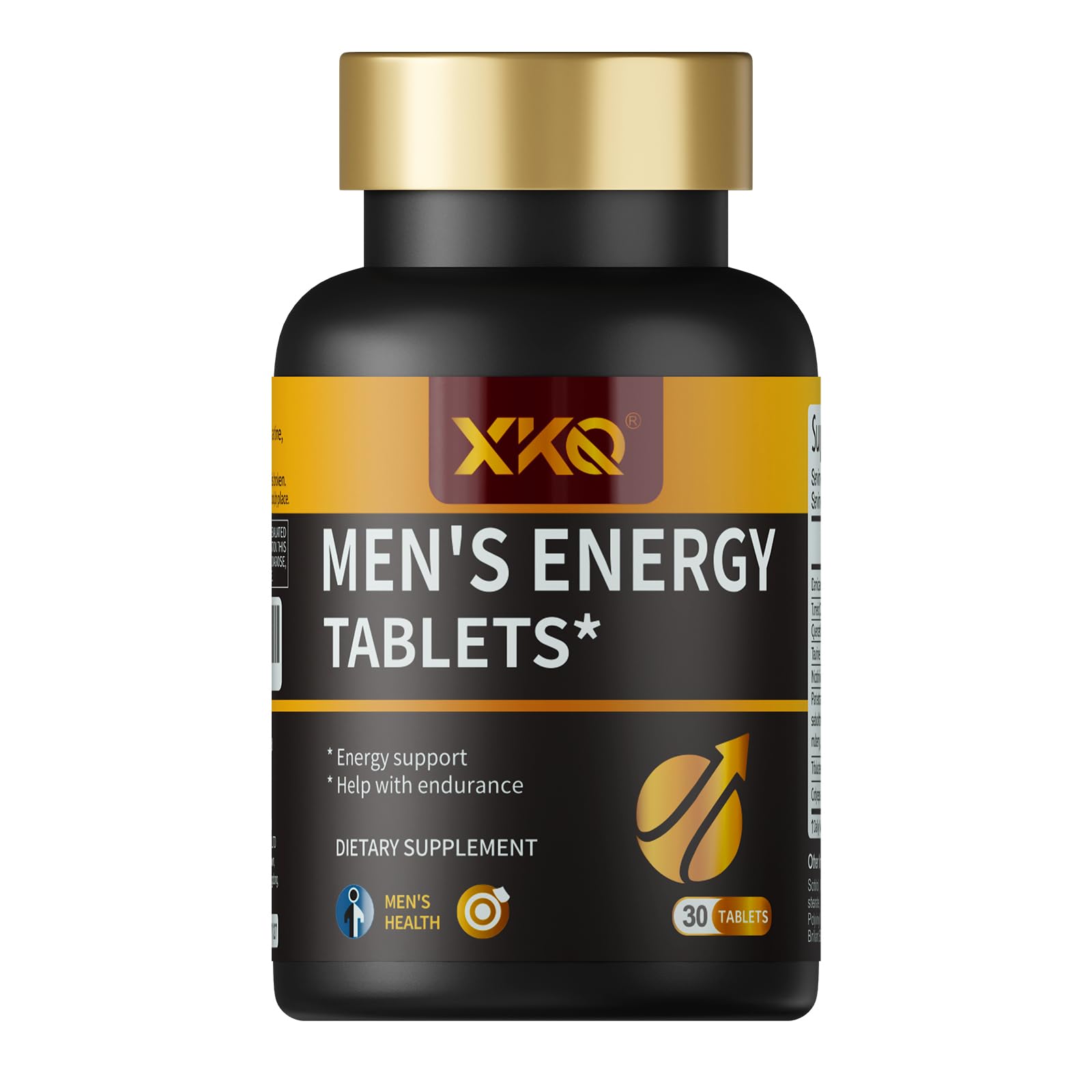 XKQ Men’s Vitality Support Supplement – Daily Energy & Performance Formula for Adult Men | Supports Circulation, Stamina & Confidence | Herbal & Amino Blend | 30 Tablets | 3rd Party Tested XKQAu supplements