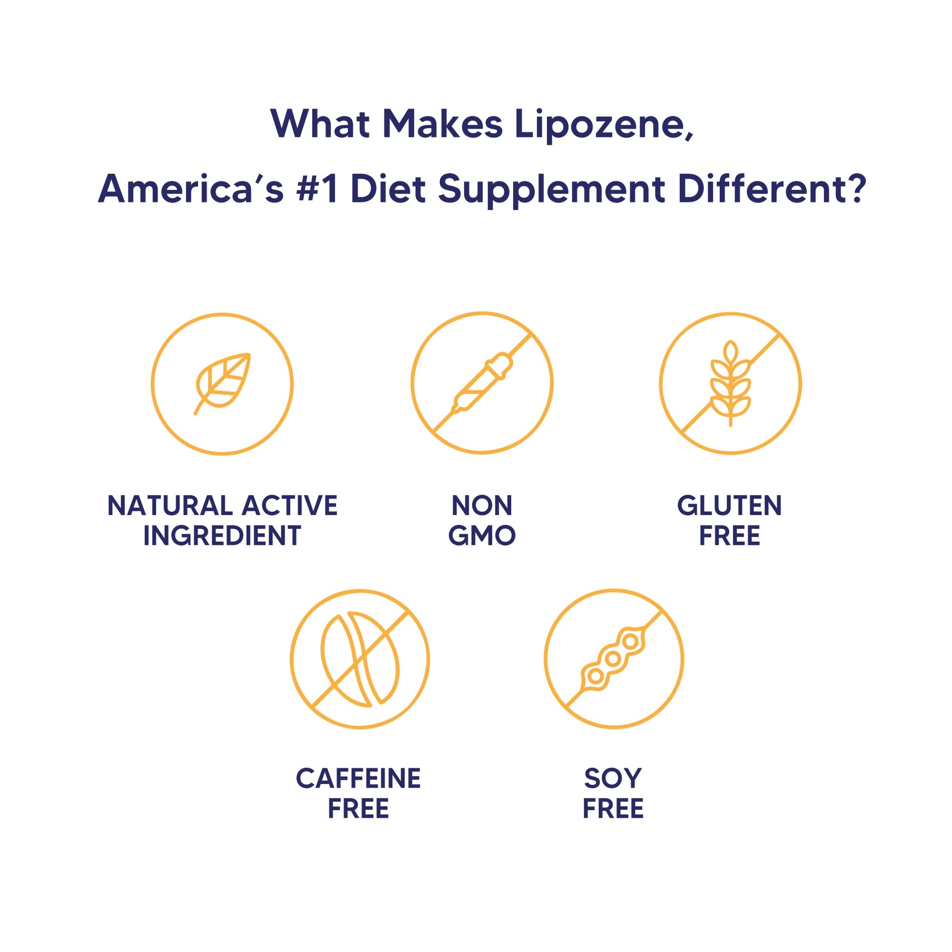Lipozene Diet Pills - Weight Loss Supplement - Appetite Control - Two Bottles of 30 Capsules LipozeneUS supplements