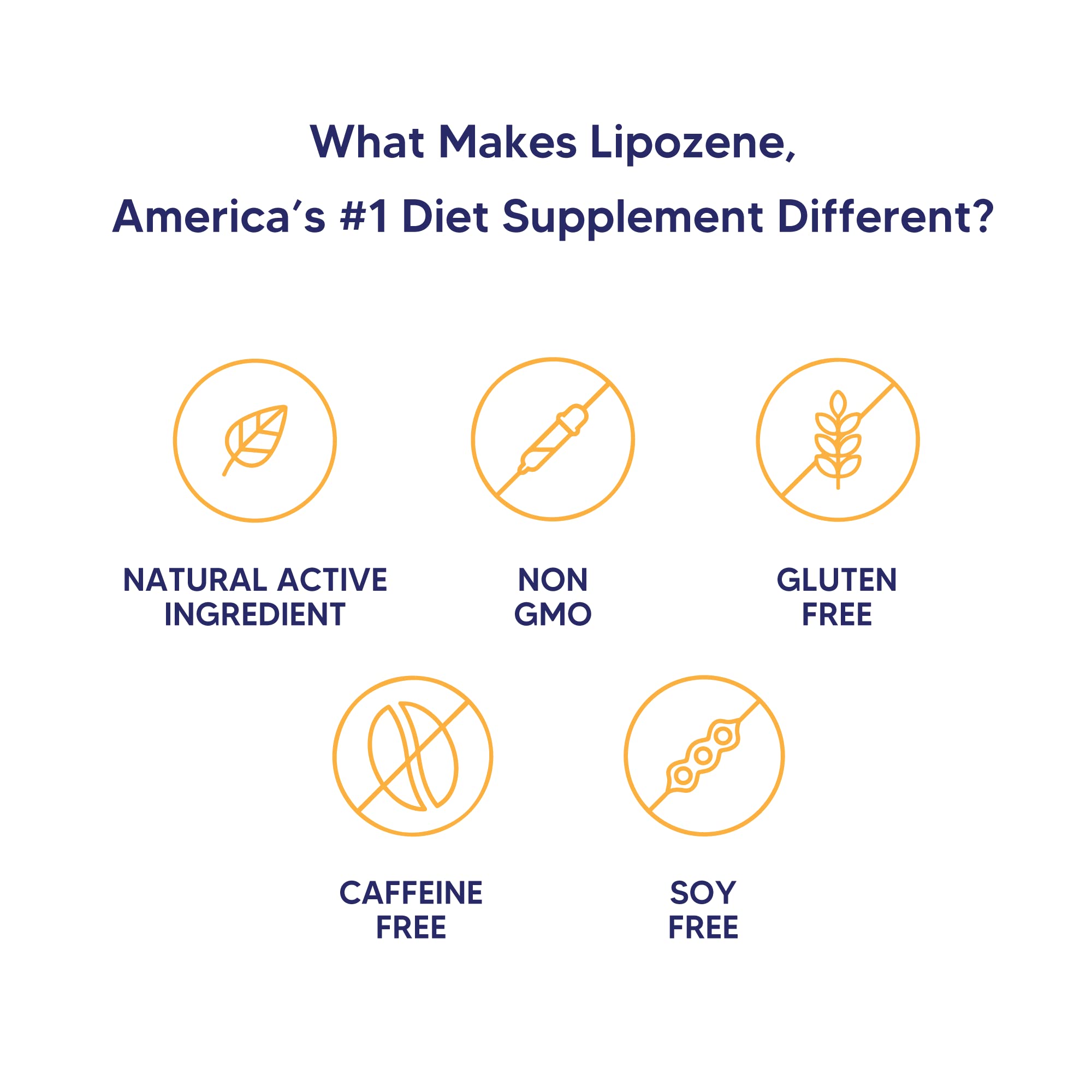 Lipozene Diet Pills - Weight Loss Supplement - Appetite Control - Two Bottles of 30 Capsules LipozeneUS supplements