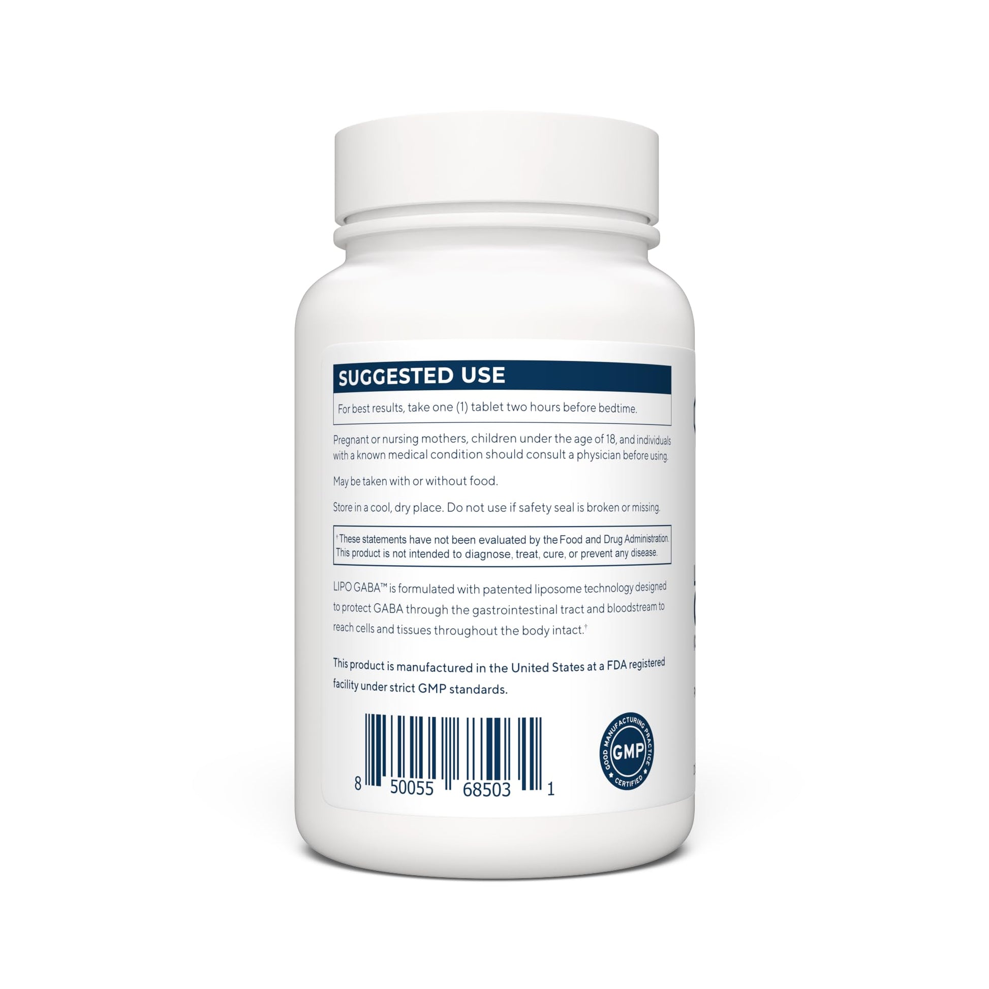 Renue By Science GABA | High Strength Liposomal GABA Supplements | 90 GABA Capsules - 300mg Gamma-Aminobutyric Acid per Serving | Non-GMO | Made in The USA Third-Party Tested Renue By ScienceUS supplements