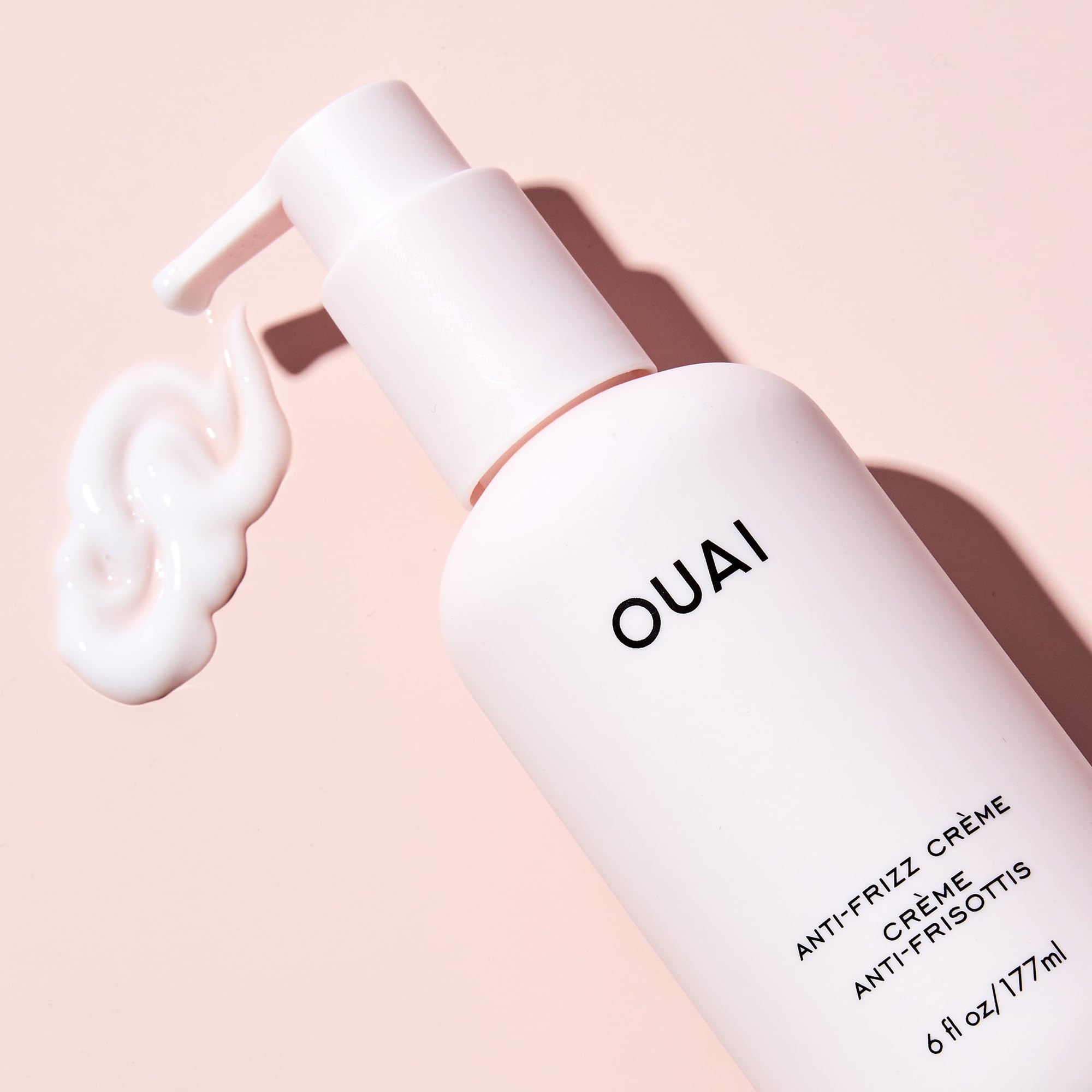 OUAI Anti Frizz Cream - Moisturizing Hair Cream with Frizz Control & Heat Protection - Provides Lasting Hydration with Jackfruit & Beetroot Extract - Paraben, Phthalate & Sulfate Free (6 oz) OUAIAu supplements