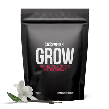 Xwerks Grow 100% New Zealand Grass-Fed Whey Protein - 25g of Pure Isolate Protein XwerksUS supplements
