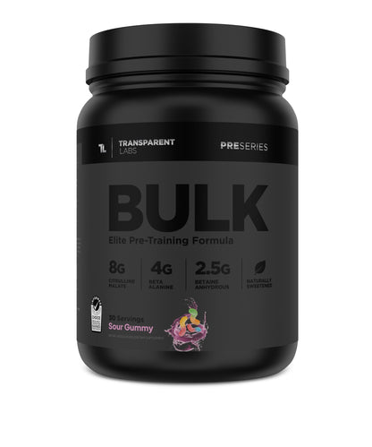 Transparent Labs Bulk Black - Sour Gummy - 30 Servings Transparent LabsUS supplements