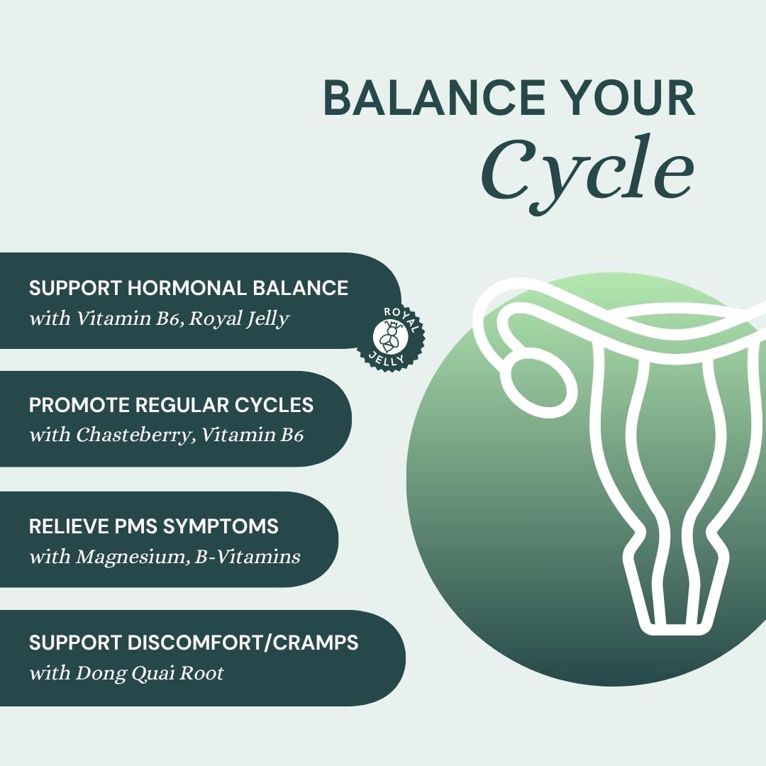 Dr Sosnowski's Hormone Balance | Multivitamin for Women to Support Hormonal Regulation, Energy, Mental Clarity & Skin | Bee Propolis, Ashwagandha, Dong Quai, Magnesium, B6 Vitamins | 60 Capsules Dr Sosnowski'sAu supplements
