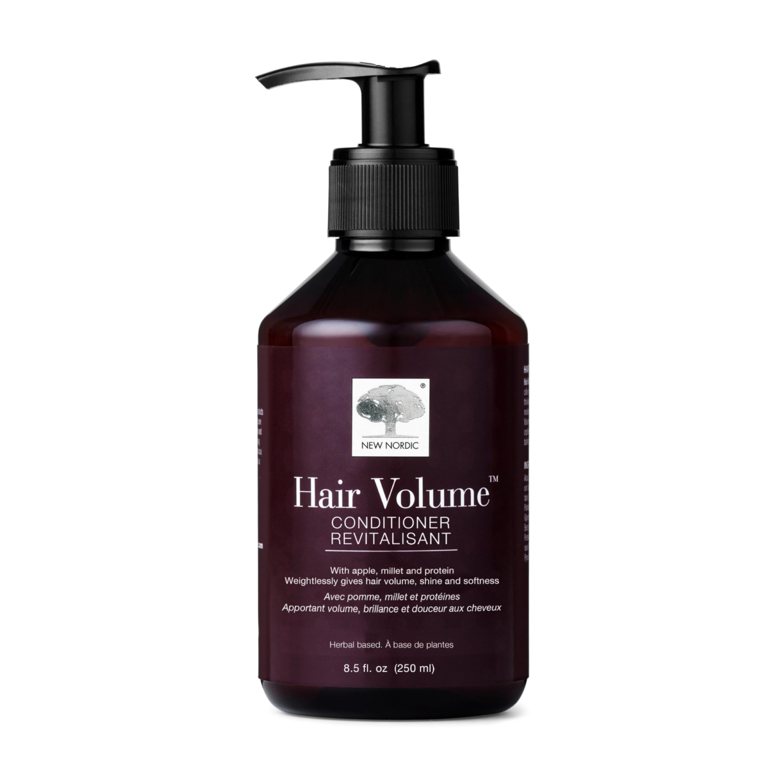 New Nordic Hair Volume Conditioner, Creamy Herbal Recipe to Weightlessly Hydrate, Volumize, Soften & Shine, Vegan, Clean Ingredients, 8.5 Fl Oz NEW NORDICAu supplements