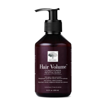 New Nordic Hair Volume Conditioner, Creamy Herbal Recipe to Weightlessly Hydrate, Volumize, Soften & Shine, Vegan, Clean Ingredients, 8.5 Fl Oz NEW NORDICAu supplements