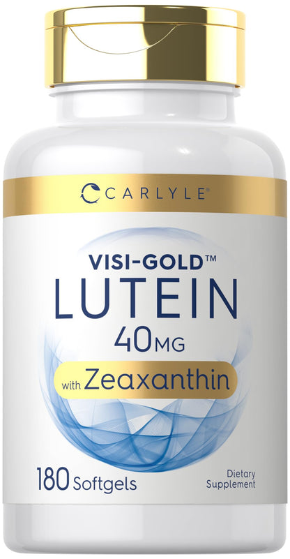 Carlyle Lutein and Zeaxanthin 40 mg | 180 Softgels | Eye Health Vitamins CarlyleUS supplements