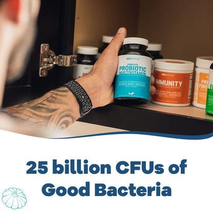 GOBIOTIX Probiotic Multivitamin Supplement - Daily Multivitamins with Probiotics GOBIOTIXUS supplements