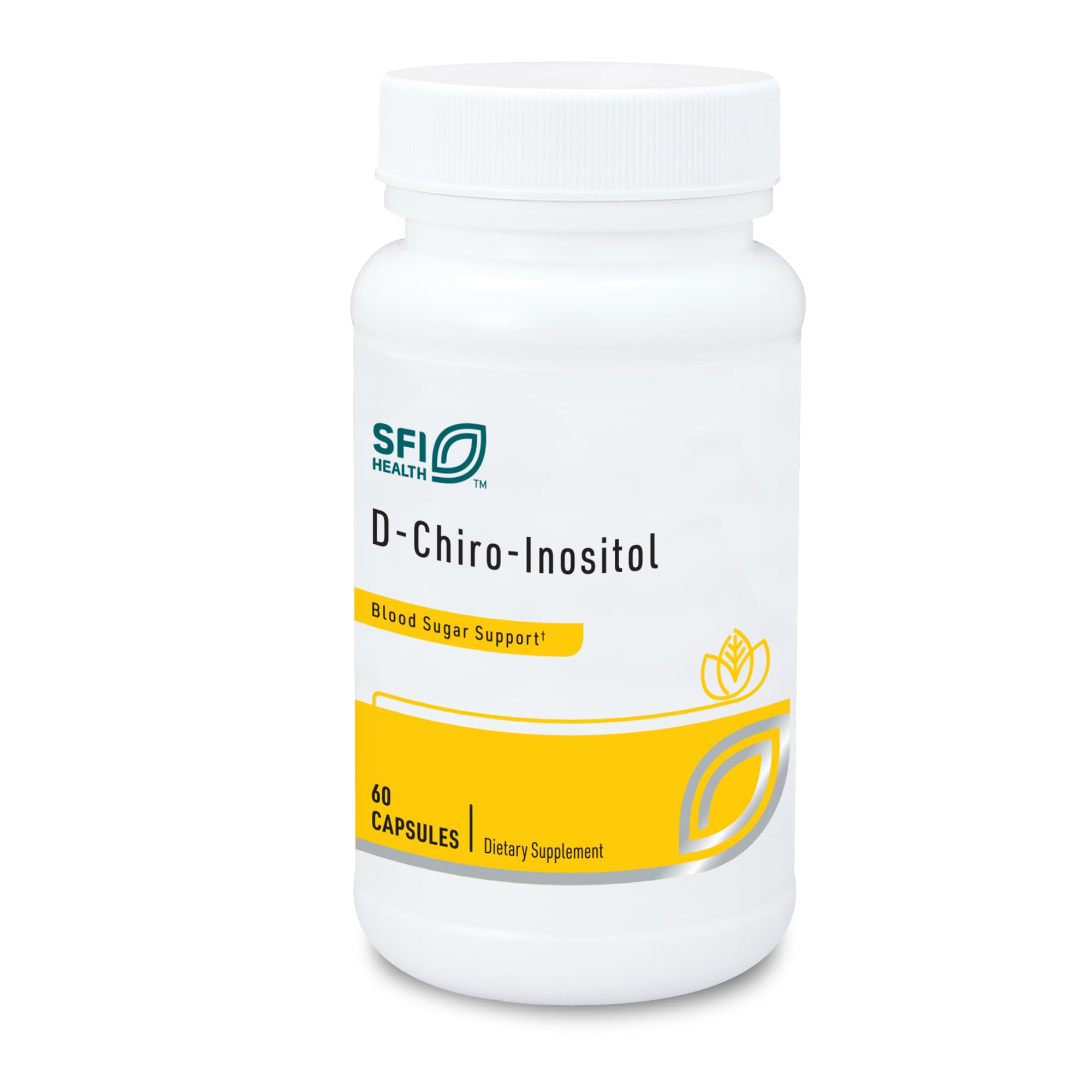SFI Health Klaire Labs D-Chiro-Inositol - 150 Milligrams Hypoallergenic Supplement (60 Capsules) SFI HealthAu supplements