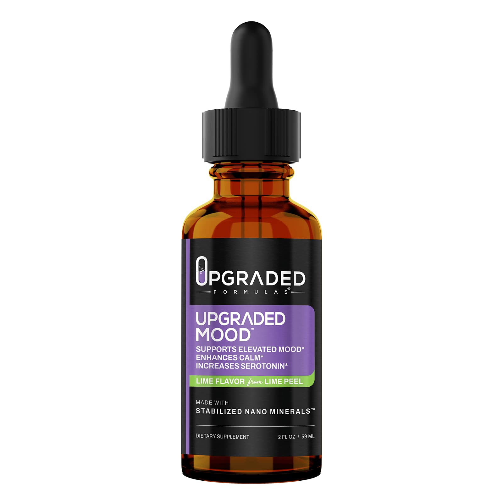 Upgraded Formulas Mood Support Supplement - Feel Calm and Uplifted All Throughout The Day, 2 fl oz Upgraded FormulasAu supplements