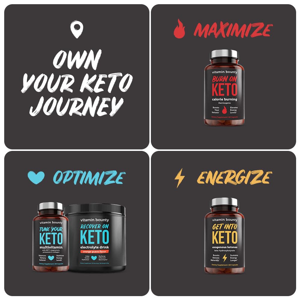 Vitamin Bounty Keto Multivitamin - Keto Vitamins, Keto Multivitamin Women and Men Vitamin BountyAu supplements