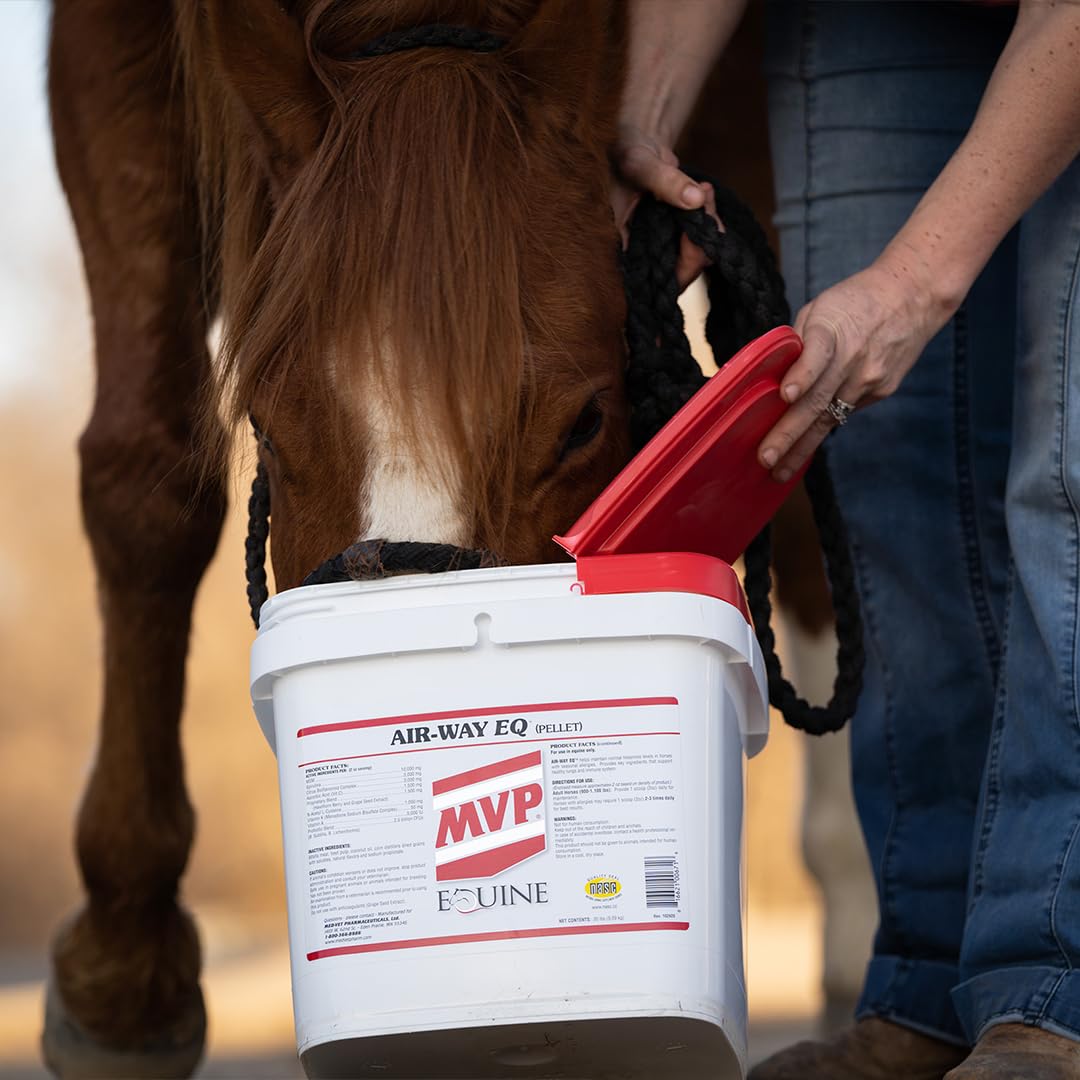 MVP Air-Way EQ Supports Healthy Lung Function and Seasonal Allergy Support in Horses, 5lb - 40 Servings MVPAu supplements