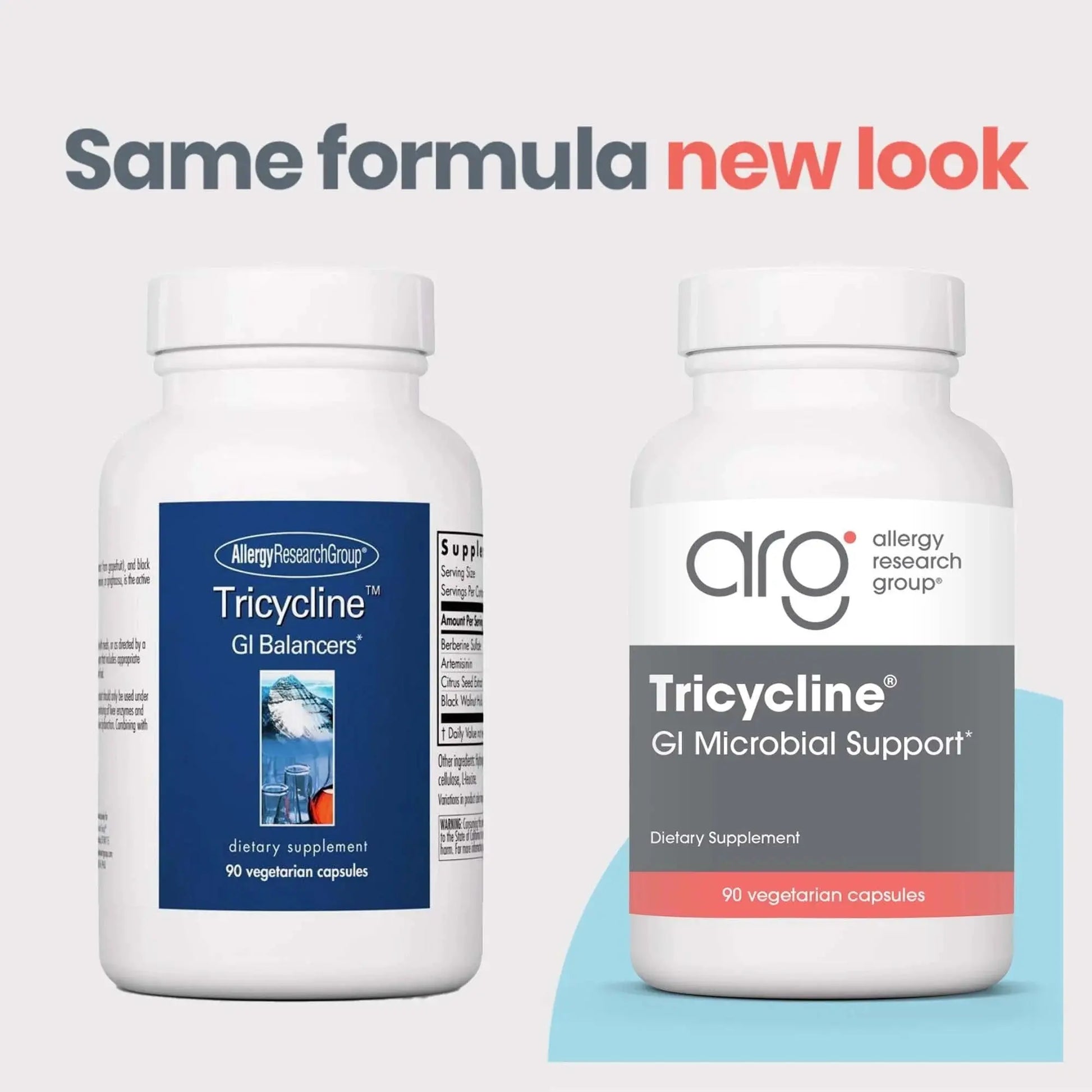 Nutricology TriBiotics - Berberine Artemisinin Botanical Blend - Gastrointestinal Support - Hypoallergenic - 45 Servings - 90 Capsules Allergy Research GroupAu supplements