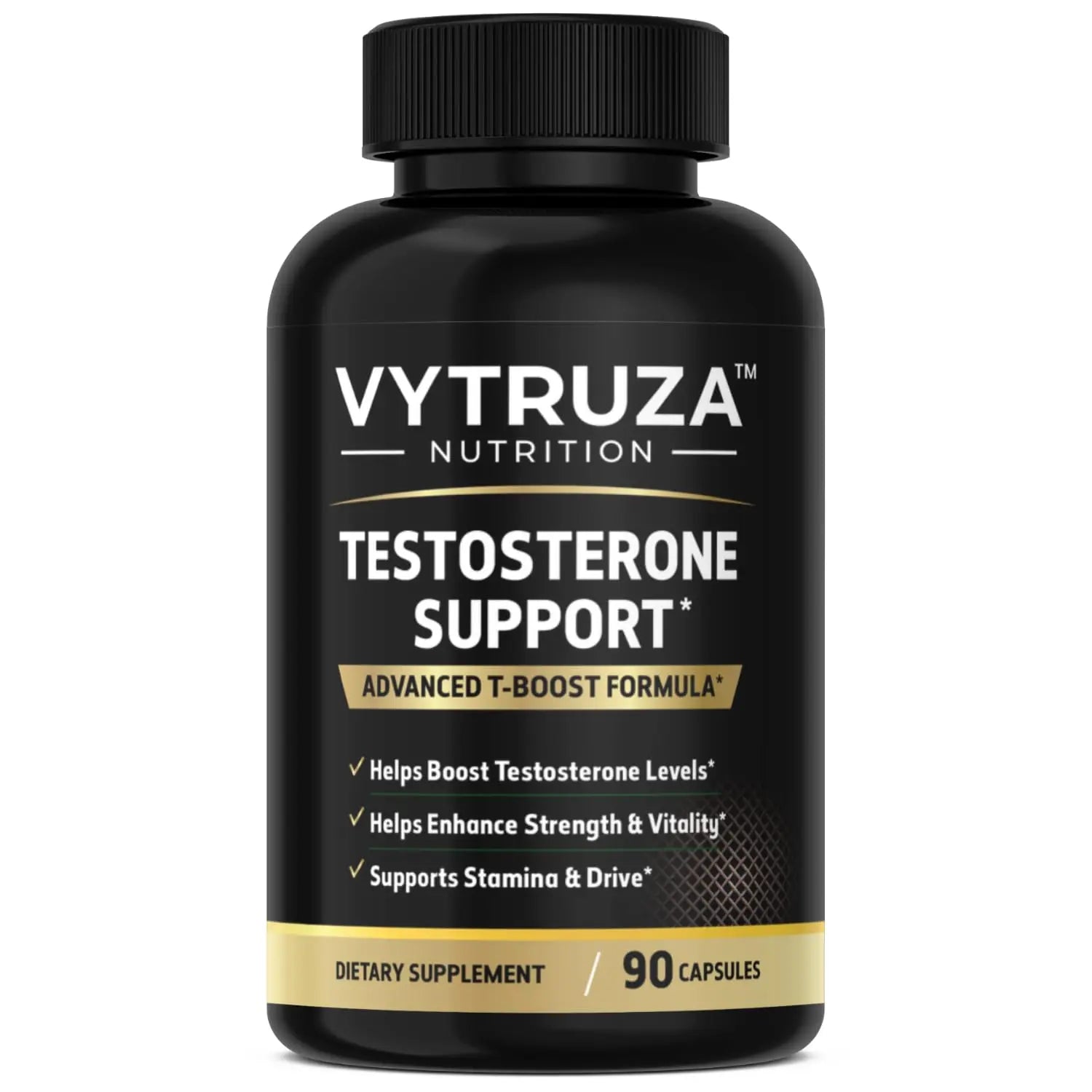 VYTRUZA Nutrition Advanced T-Boost Formula Test Support Capsules, Premium Ingredients, Energy, Strength Support Supplement for Men, 90 Capsules VYTRUZAAu supplements