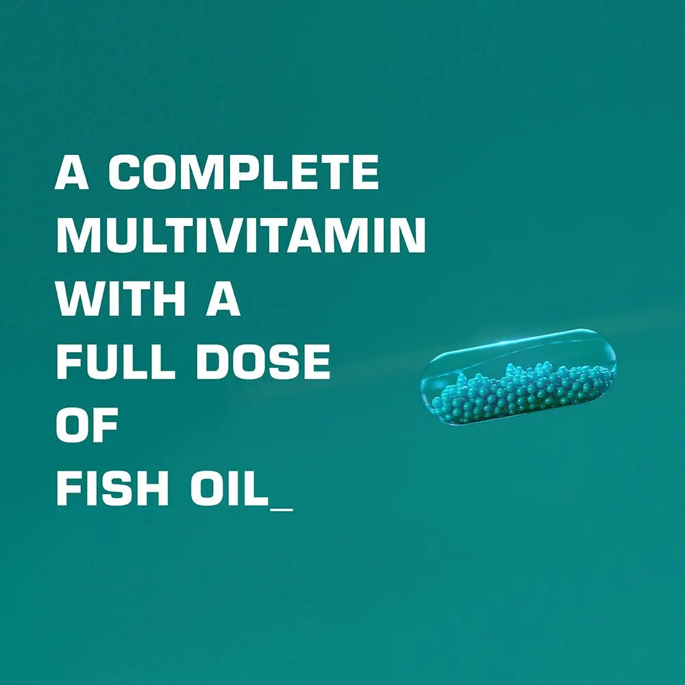 ORB Men’S MULTIVITAMIN + Fish Oil – A Complete Multi + Fish Oil |Heart Health Support, Antioxidant Support, Supports a Positive Mood Orb WellnessAu supplements