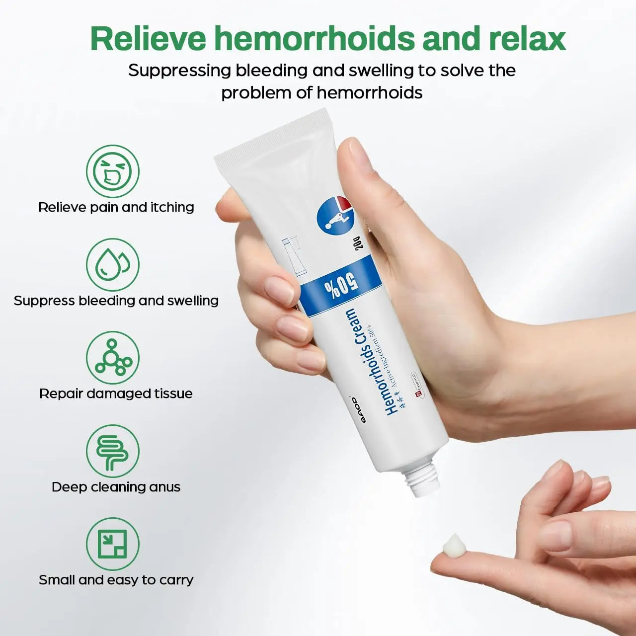 NXHMSWYG Hemorrhoid Cream, Fissure Ointment Body Care Cream Helps to Relieve Pain&Reduce Burning for Men and Women (2pcs) NXHMSWYGAu supplements