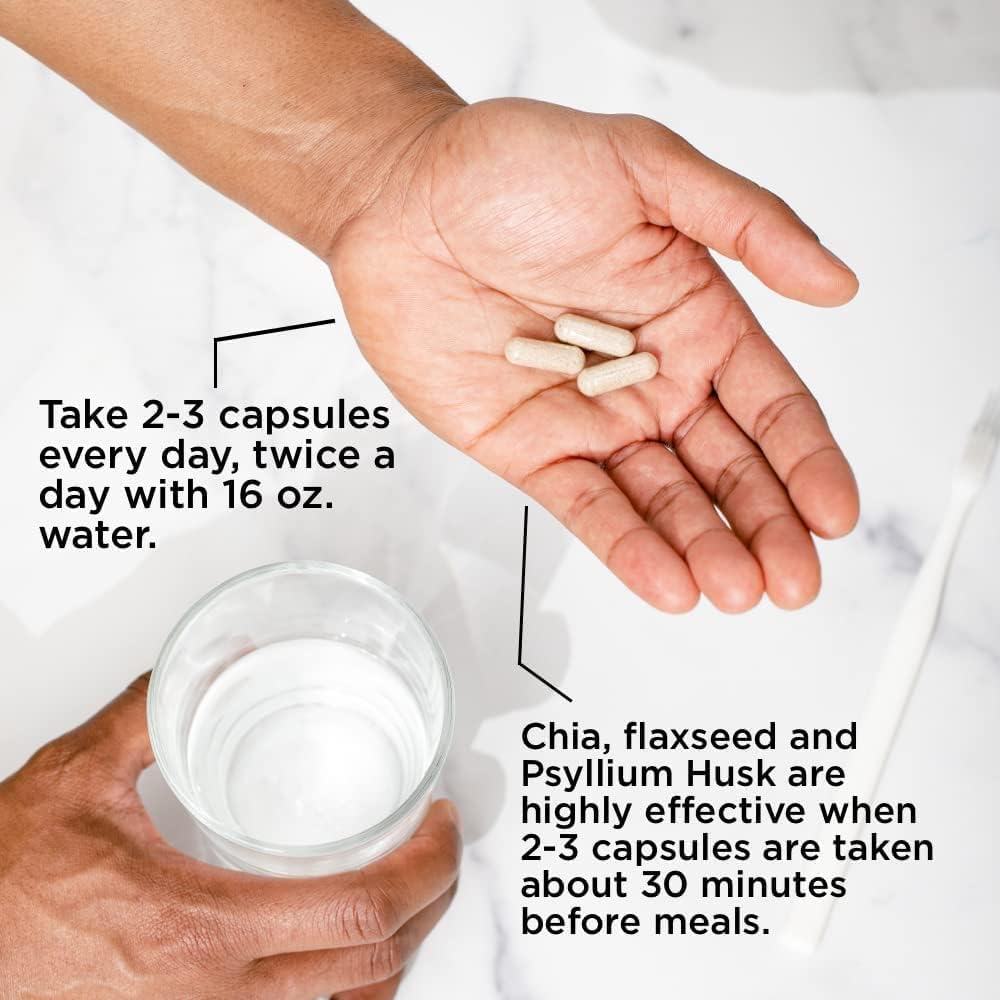 Pure for Men Original Stay Ready Fiber Supplement (120 Capsules) + Vegan Multivitamin (120 Capsules) Pure for MenUS supplements