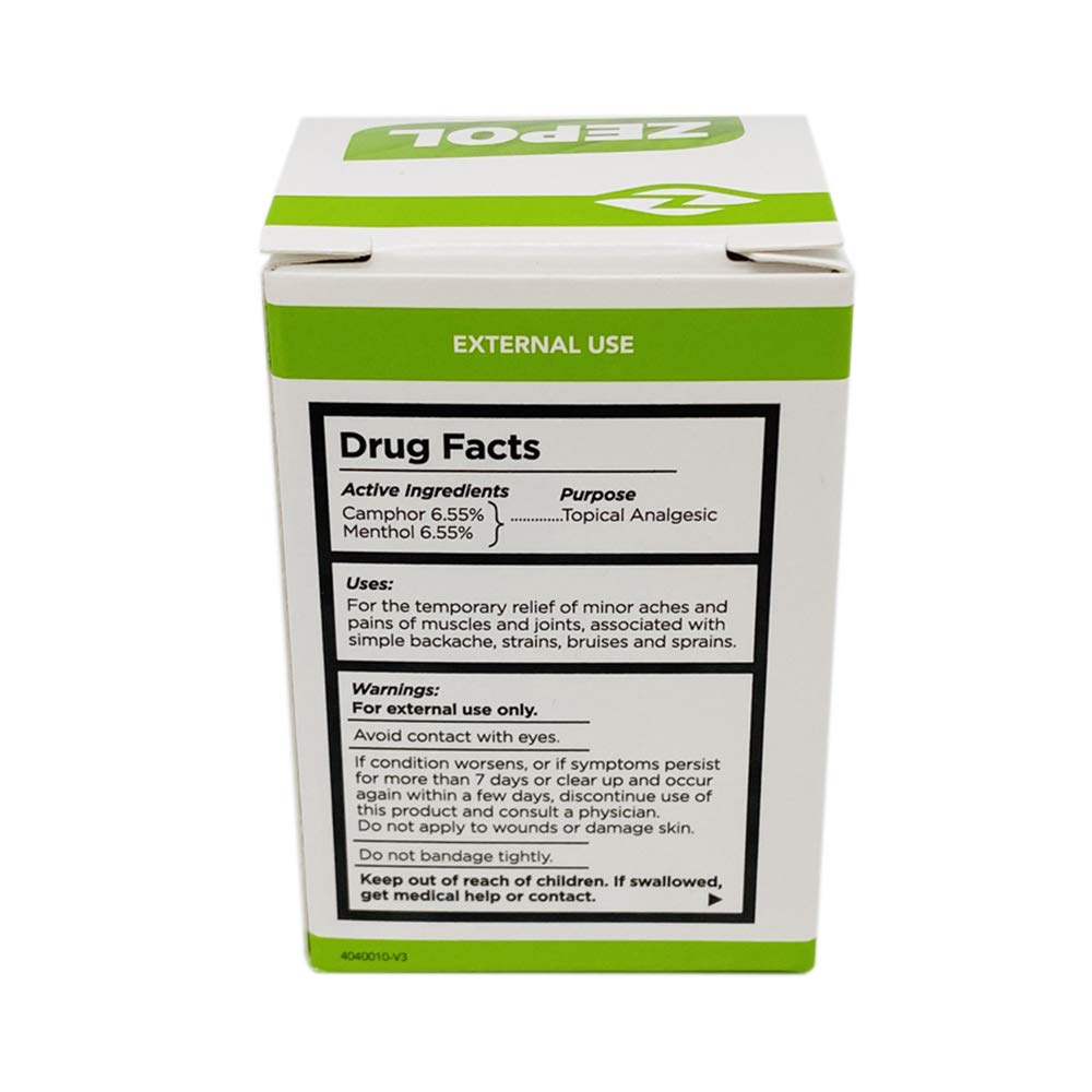 Zepol Topical Analgesic Ointment 1 oz. ZepolAu supplements