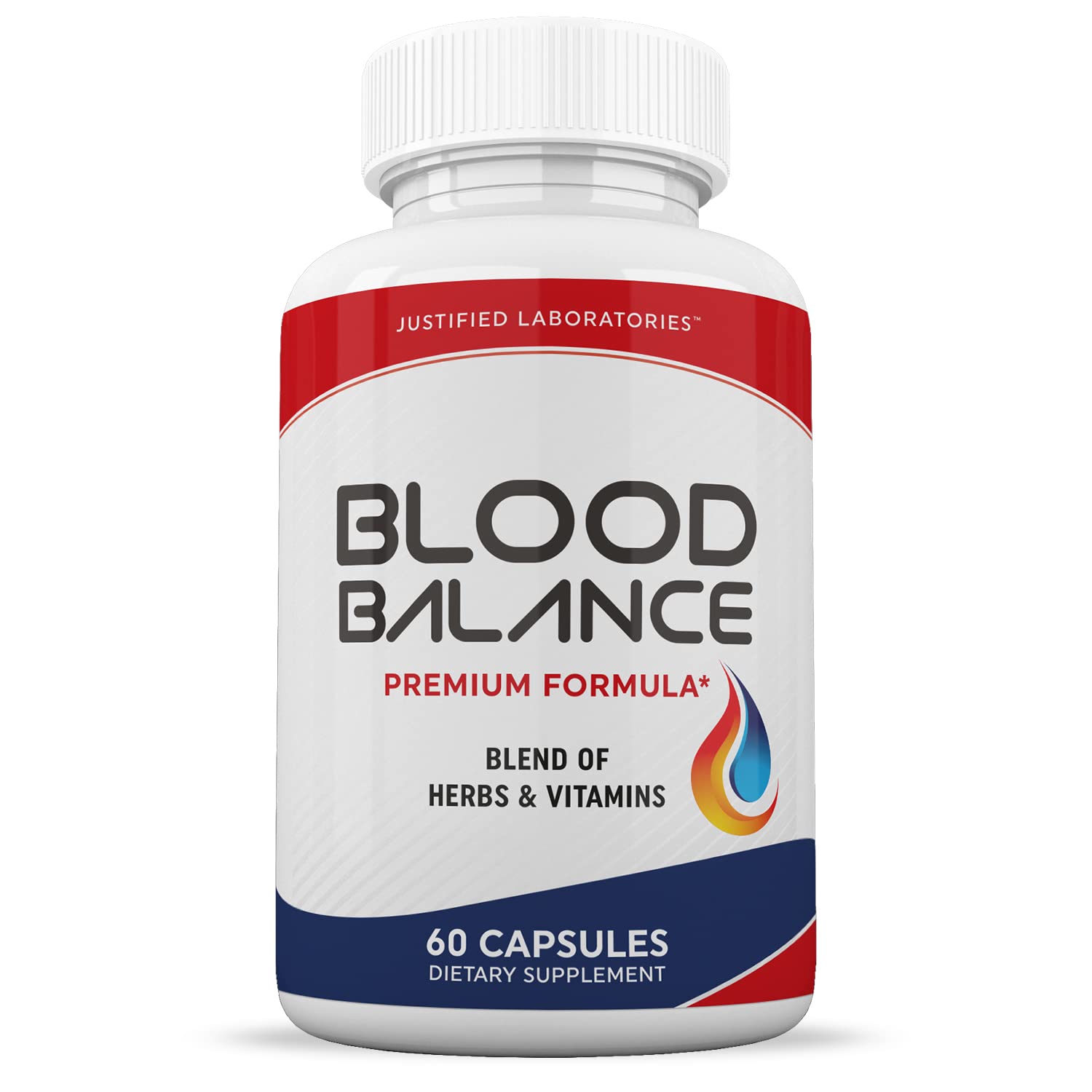 (3 Pack) Blood Balance Advanced Formula 620MG Supplement Pills 180 Capsules Justified LaboratoriesUS supplements