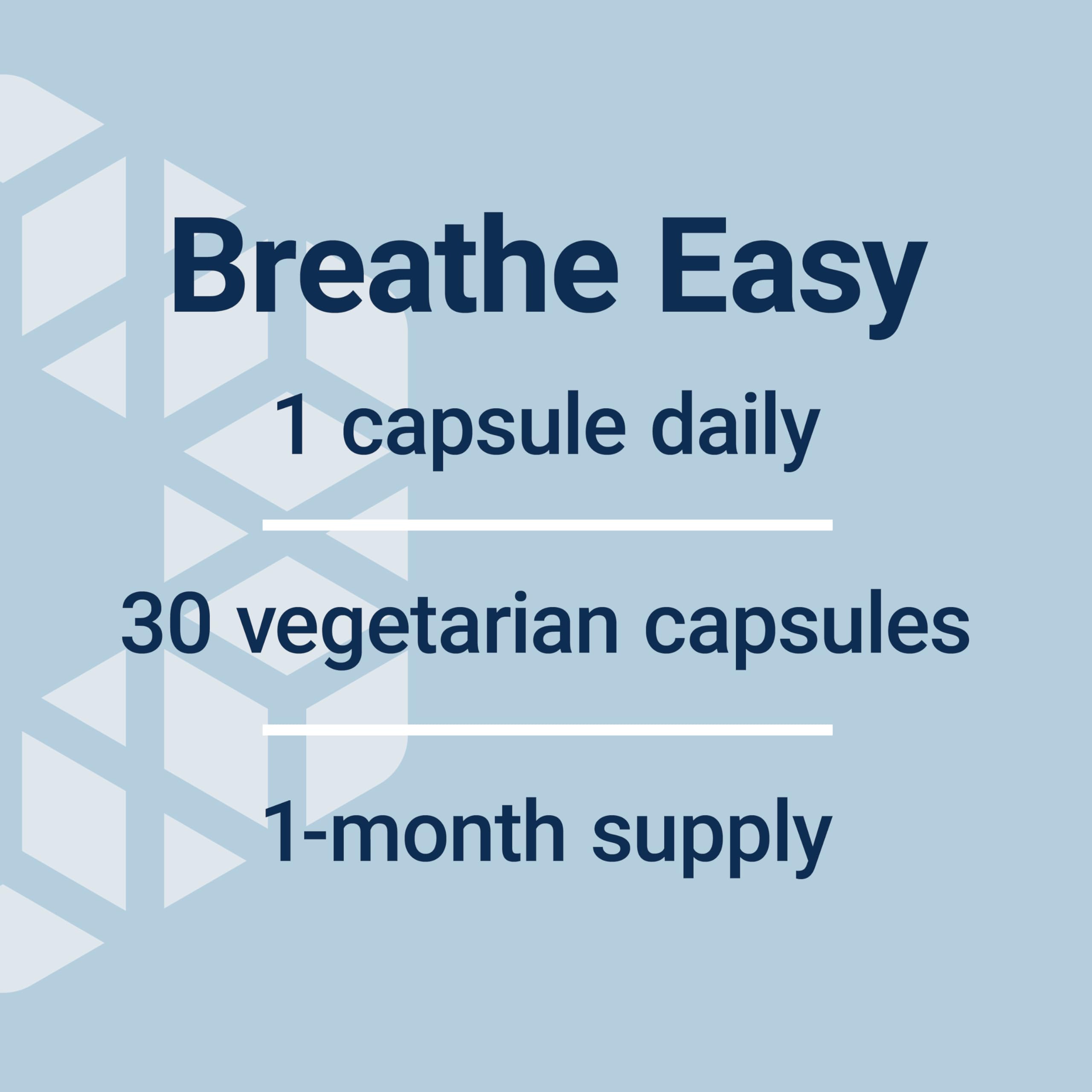 Life Extension Healthy Lungs, Respiratory Supplement, Lung Protection, Boswellia Serrata, Saffron Extract, Once-Daily, Gluten Free, Non-GMO, Vegetarian, 30 Capsules Life ExtensionAu supplements